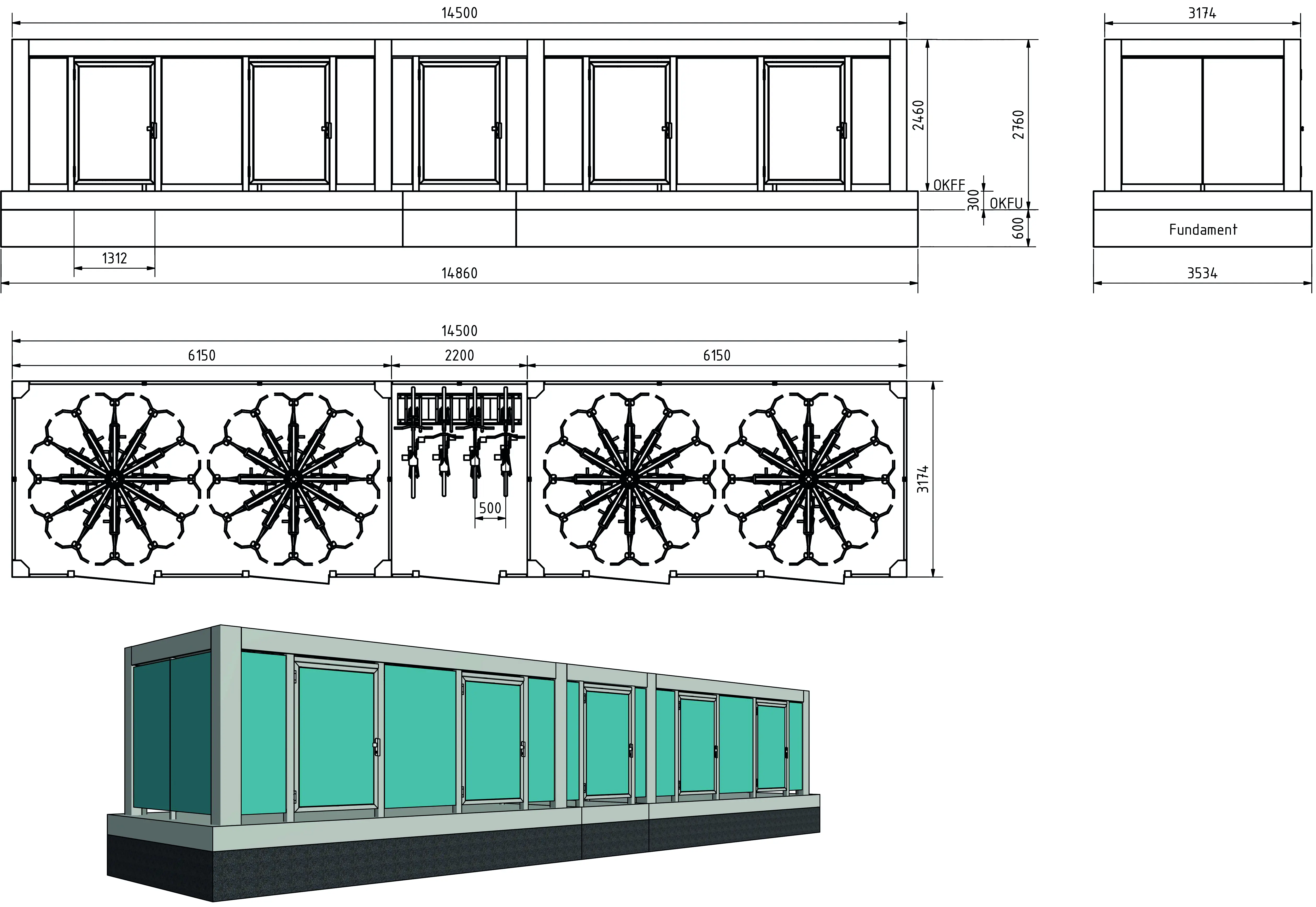 CUBE 2414 mit Basic Plus 50 maximale Konfiguration